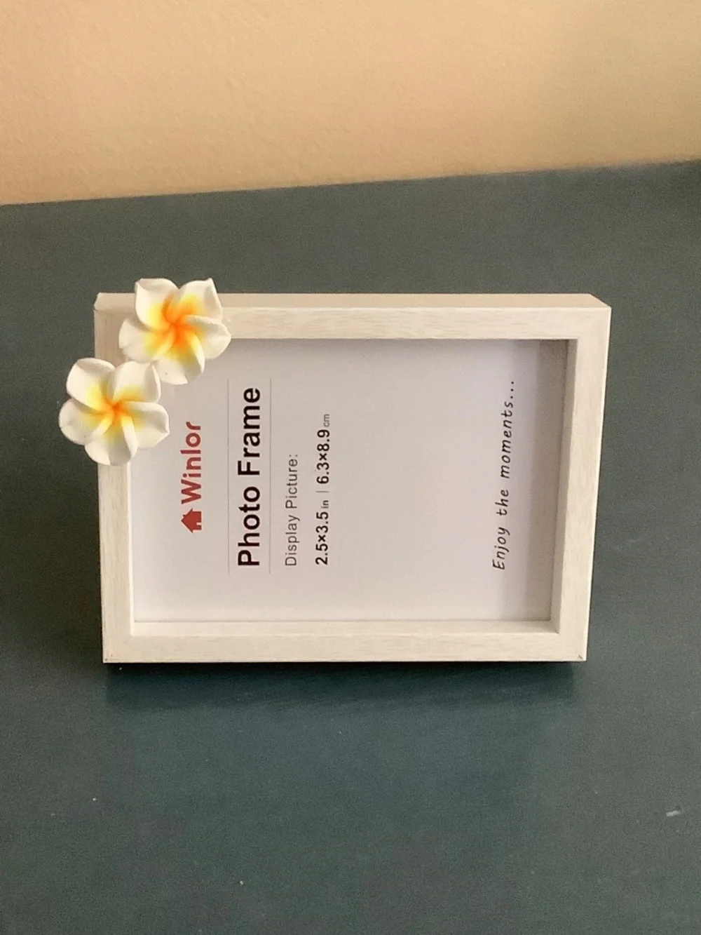 2.5” x 3.5” plumeria frame